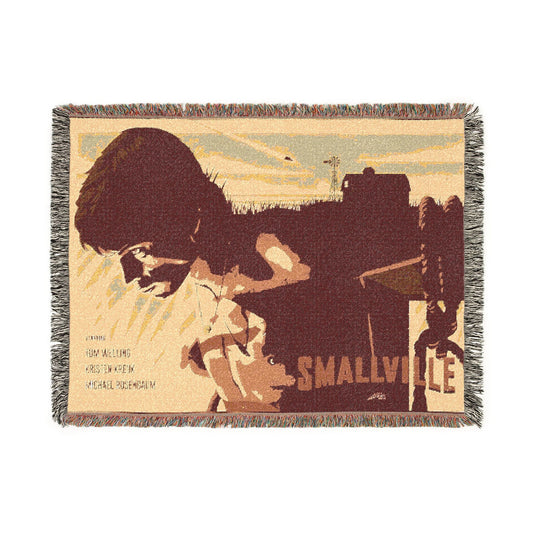 Vintage Farmstead Woven Art Blanket