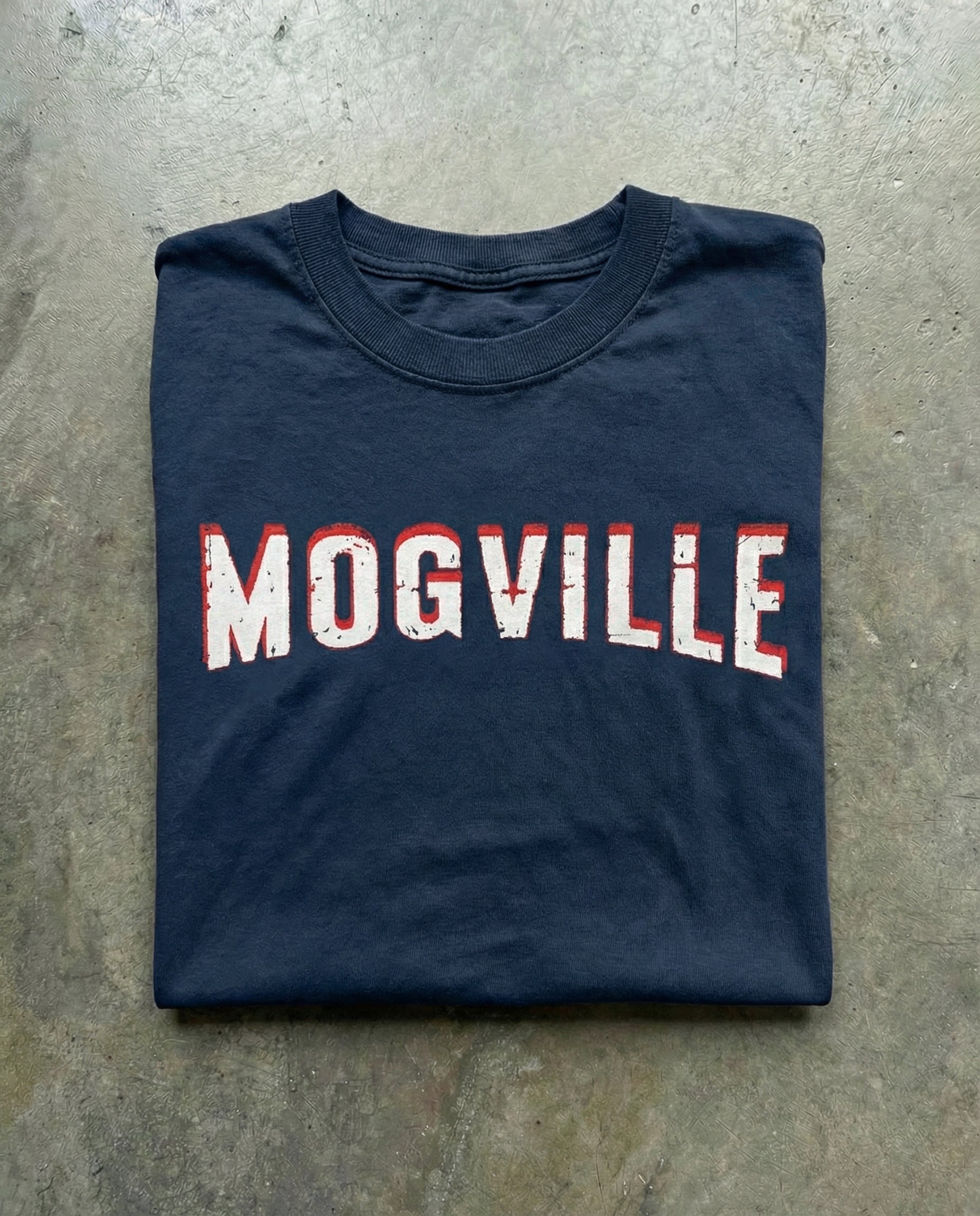 Mogville Varsity Tee -  Drop-Shadow Edition