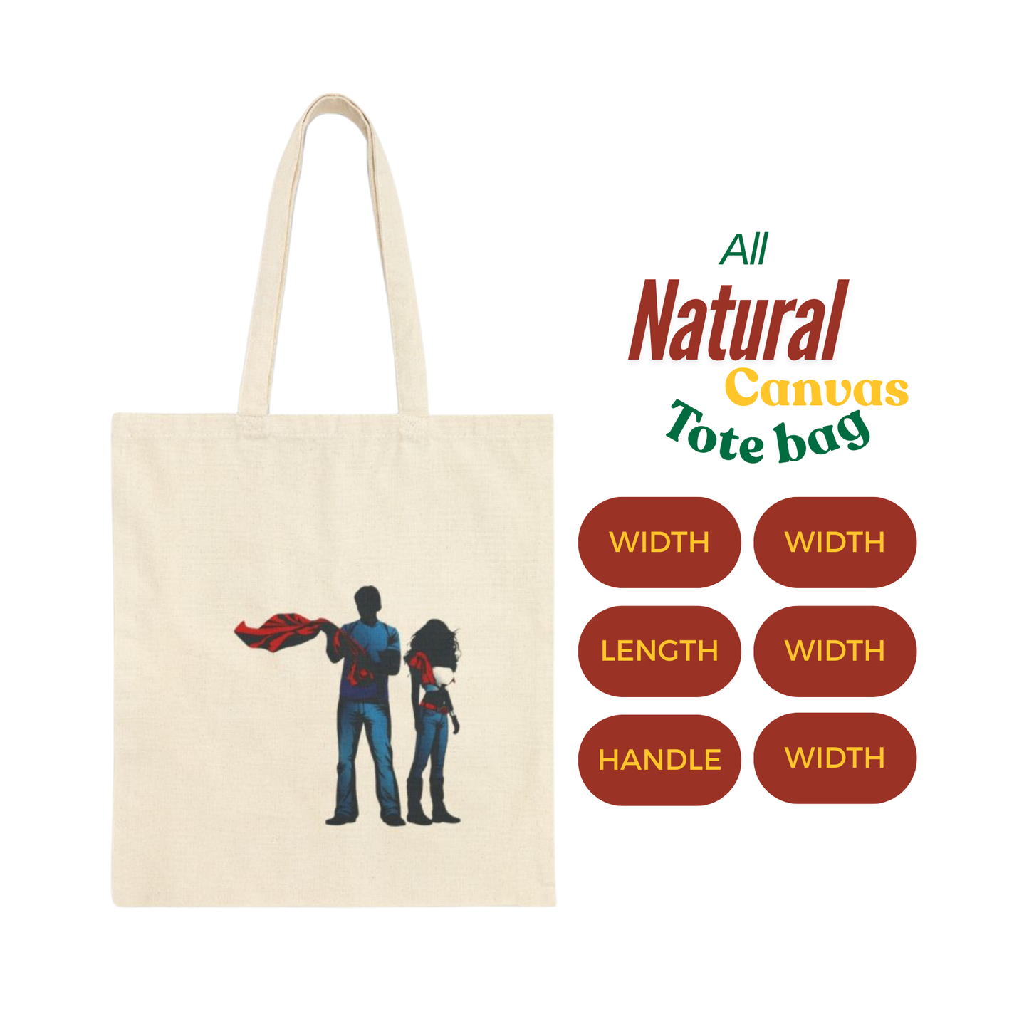 Cotton Canvas Tote Bag